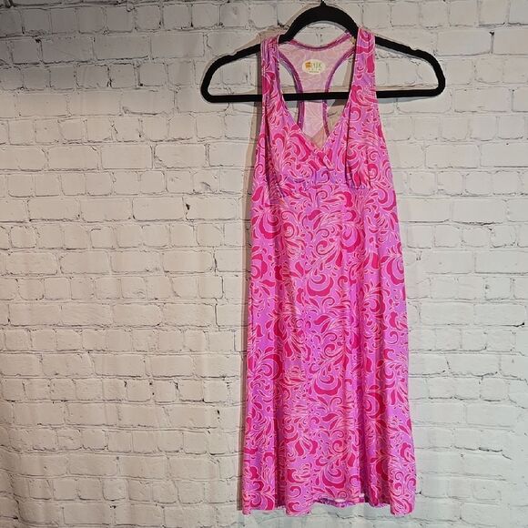 Spunk Pink Racerback Dress Size M - Picture 1 of 10